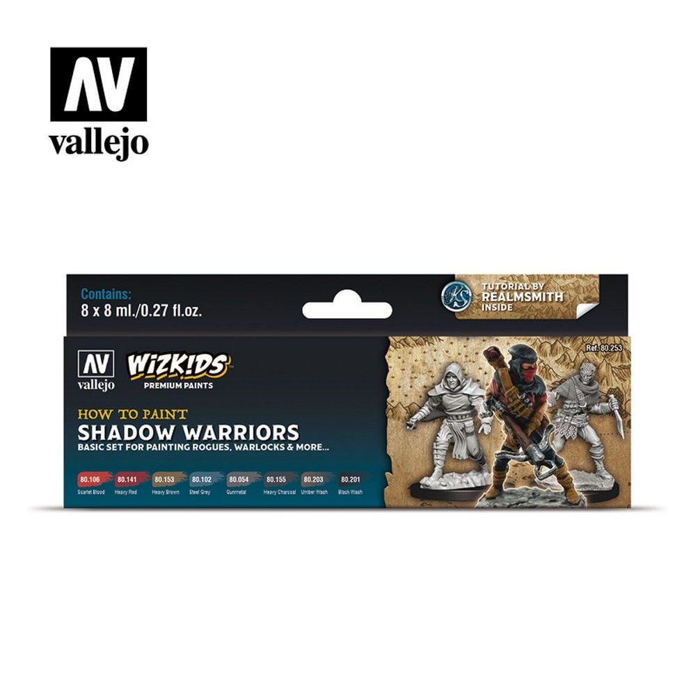 AV Vallejo Wizkids Set - Shadow Warriors