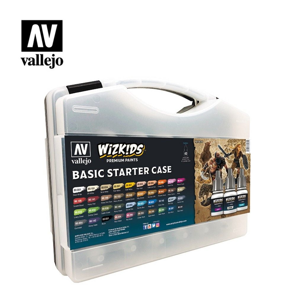 AV Vallejo Wizkids - Basic Starter Case