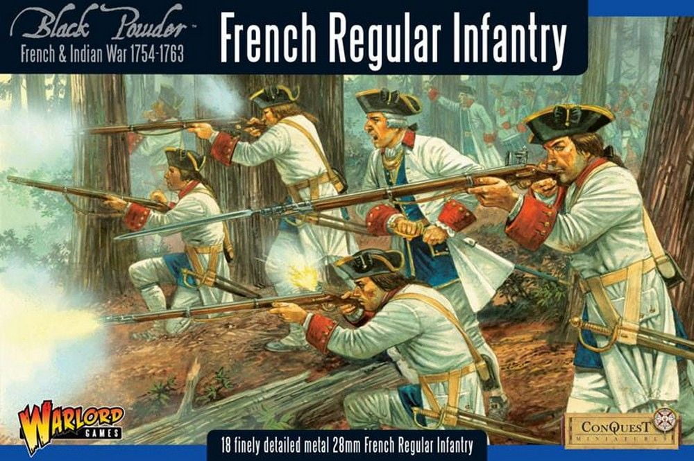 French Indian War: French Regular Infantry