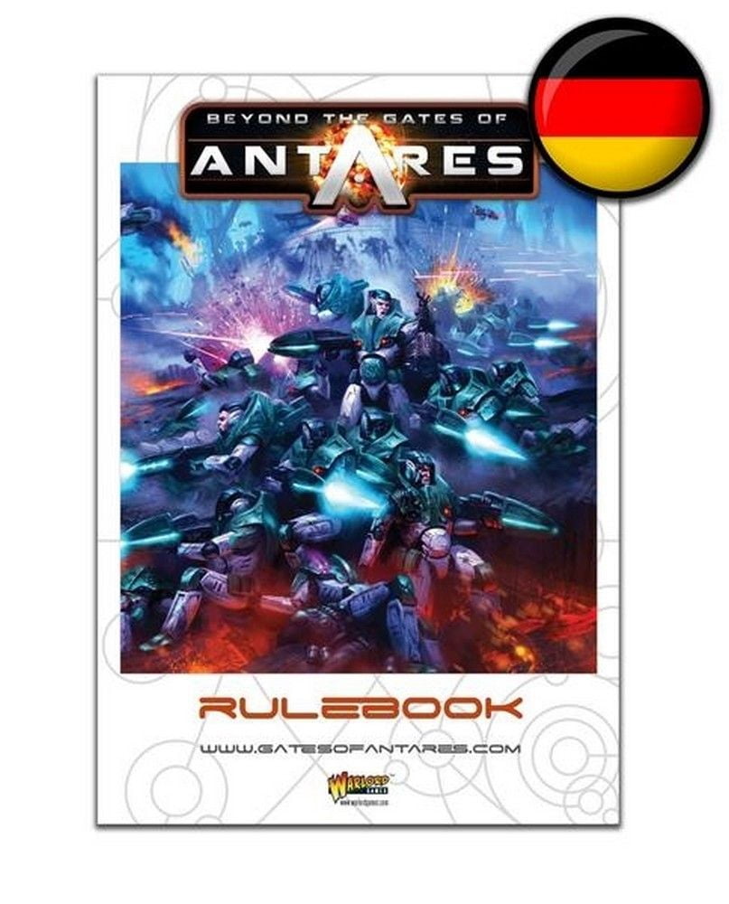 Beyond The Gates Of Antares Rulebook - German