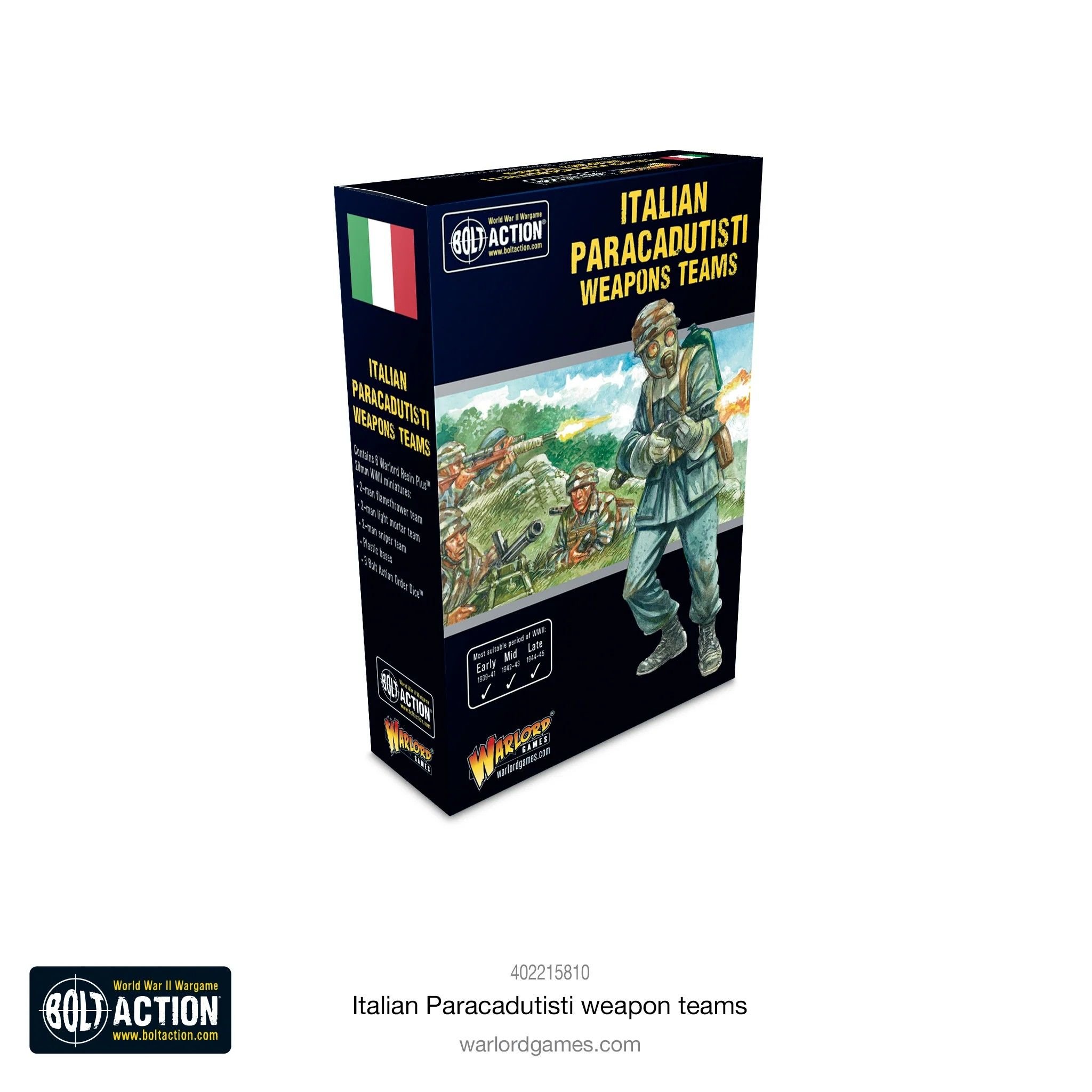 Italian Paracadutisti Weapons Teams