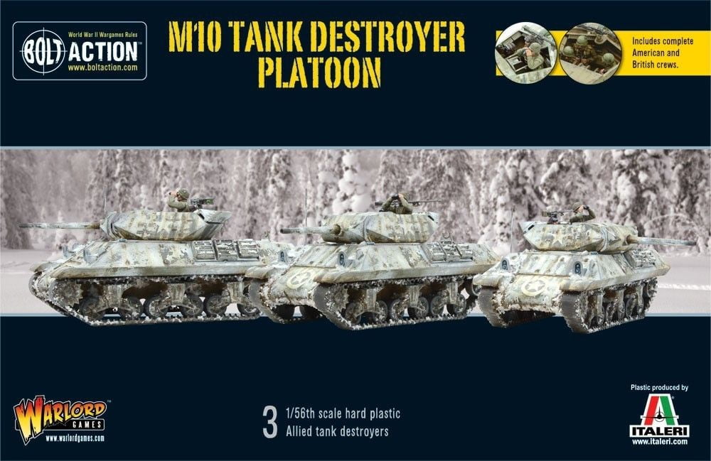 US M10 Tank Destroyer Platoon