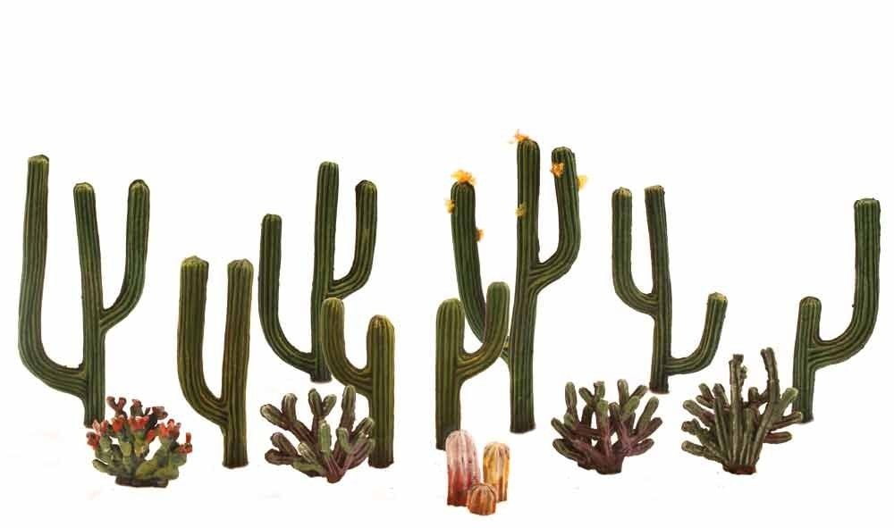 1/2" - 2 1/2" Classic Cactus Plants 1 (3 / Pk)