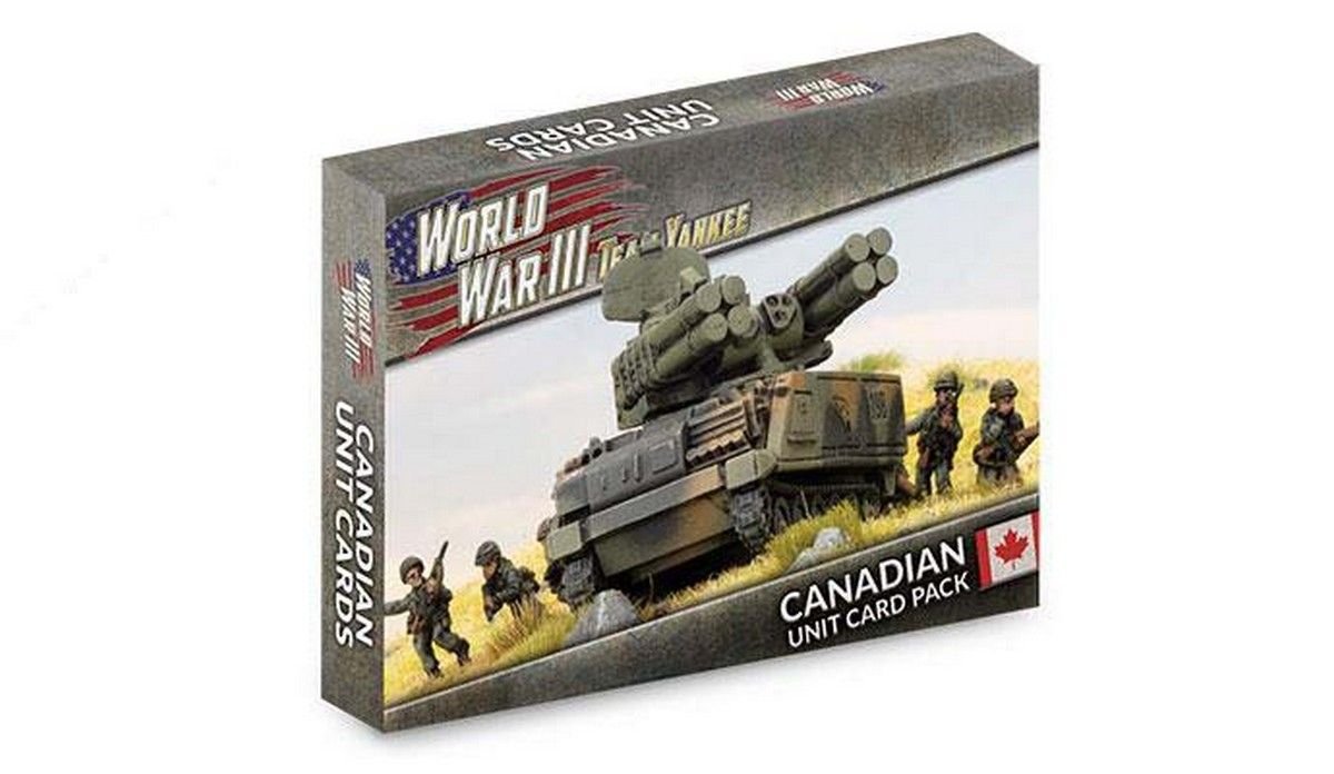 Canadian Unit Card Pack (34x Cards)