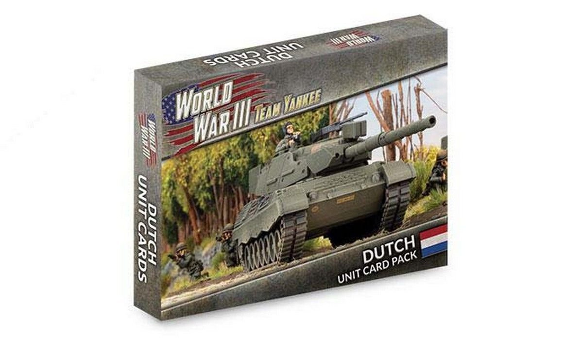 Dutch Unit Card Pack (31 x Cards)