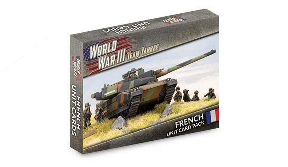 French Unit Card Pack (33 x Cards)