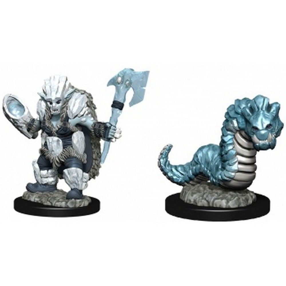 D&D Wardlings: Ice Orc & Ice Worm