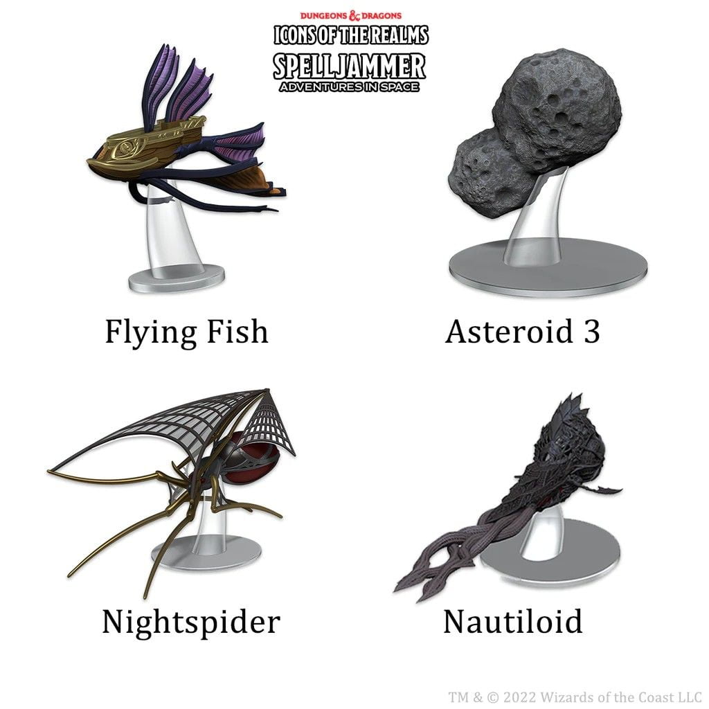 D&D Icons of the Realms: Wildspace Ambush - Ship Scale 