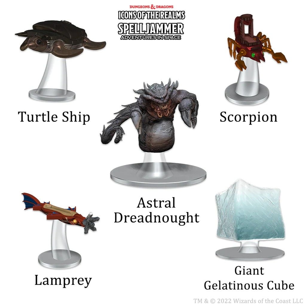 D&D Icons of the Realms: Attacks from Deep Space - Ship Scale