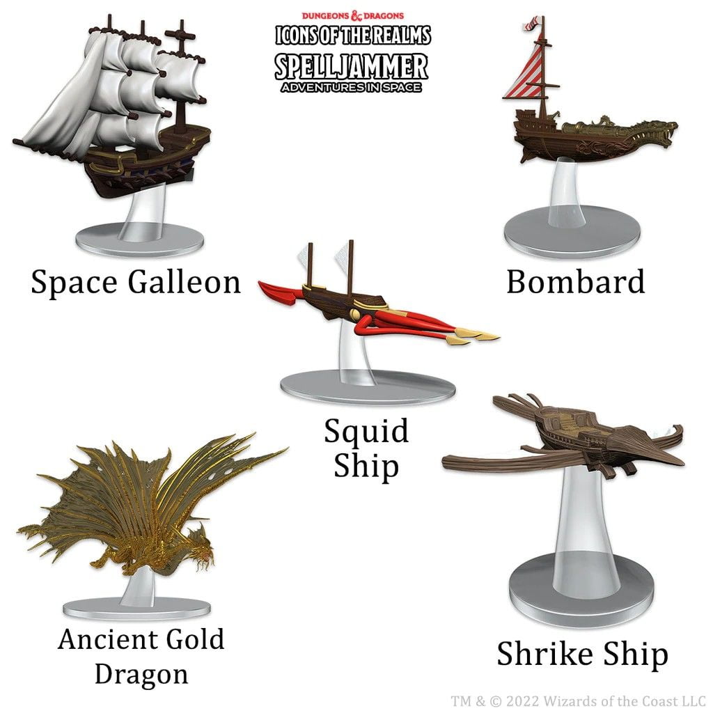 D&D Icons of the Realms: Welcome to Wildspace - Ship Scale