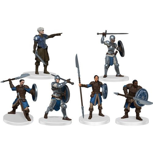 D&D Icons of the Realms: Kalaman Military Warband Miniatures
