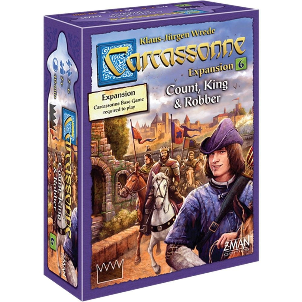 Carcassonne: Count, King and Robber Expansion 6