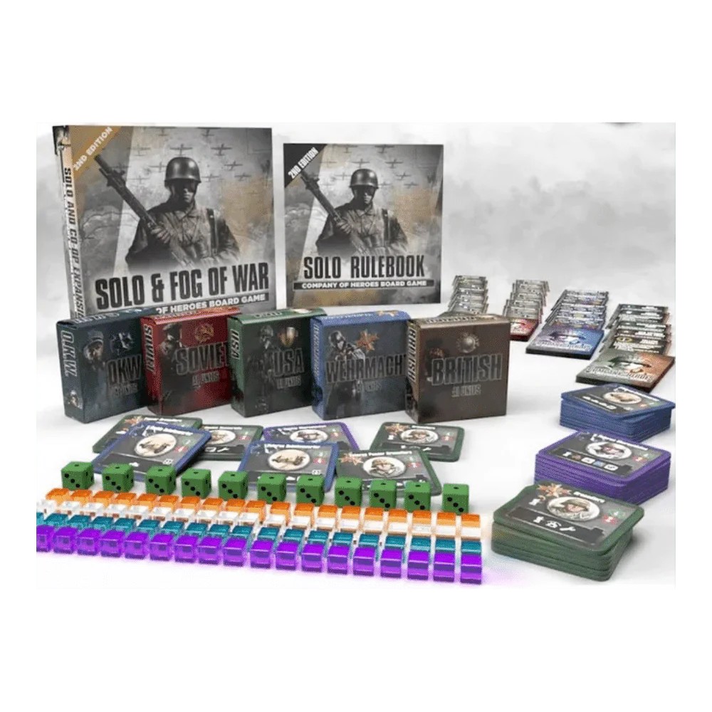 Company of Heroes: 2nd Edition - Solo & Fog of War By Bad Crow Games