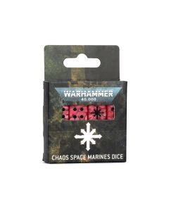 Warhammer 40000: Chaos Space Marines Dice Set