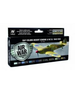 Model Air Set - RAF Colours Desert Scheme & M.T.O (x8)