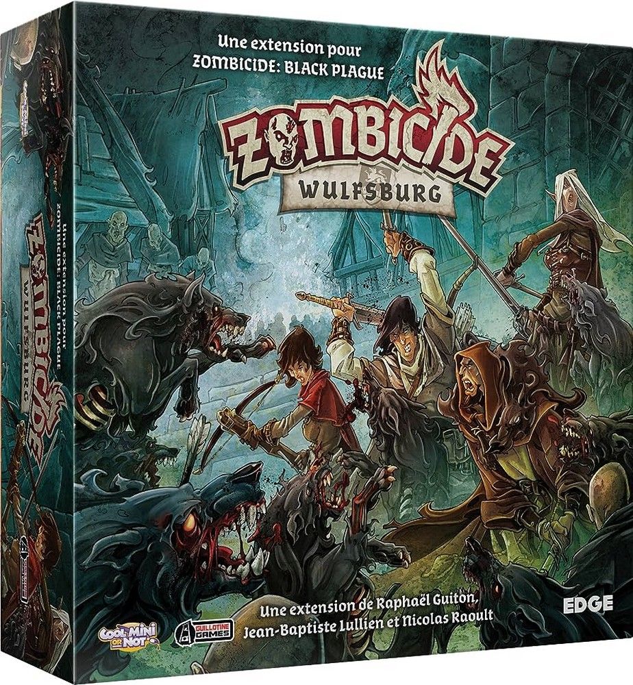 Zombicide: Black Plague Wulfsburg Expansion Board Game, by CMON