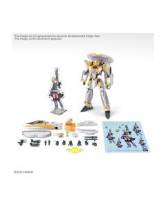 HG 1/100 VF-31E Siegfried (Chuck Mustang Use) Deluxe Set
