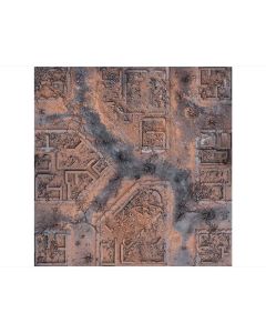 Desert Warzone City 44 x 60 Gaming Mat 2.0