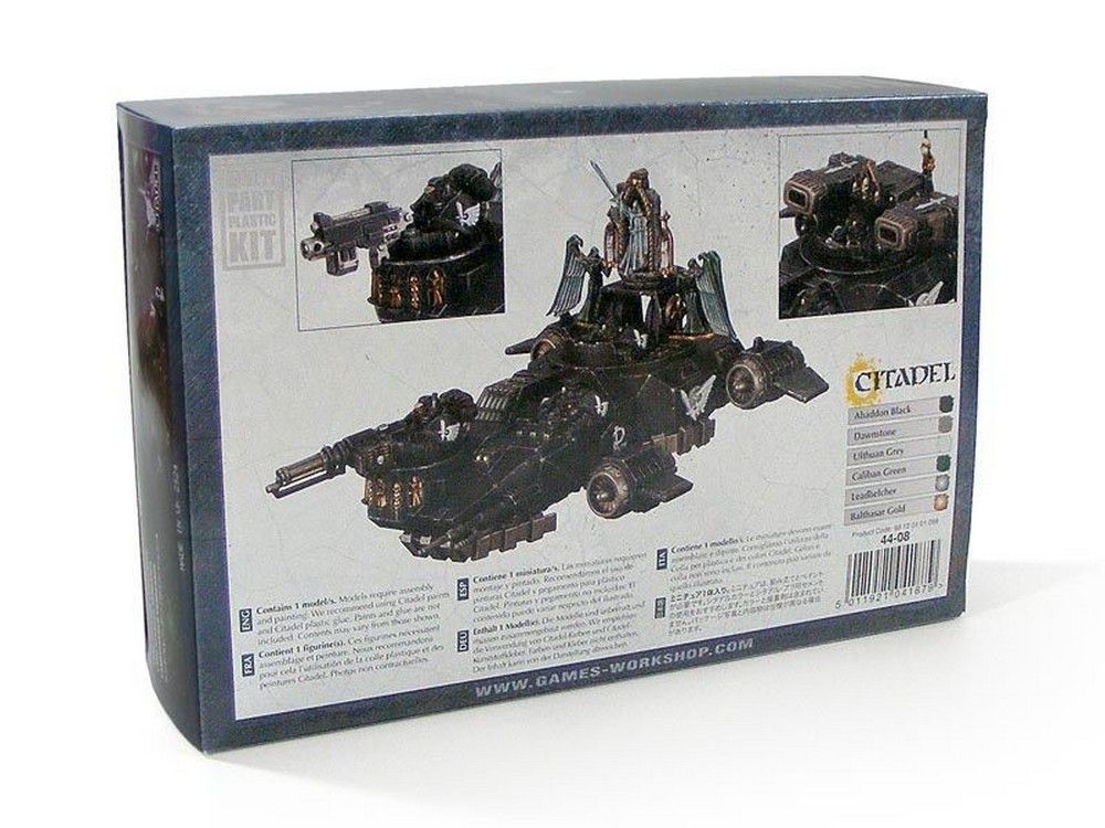 WARHAMMER SPACE MARINE Dark Angels Land Speeder Vengeance Darkshroud Neuf EUR 72,76 - FR