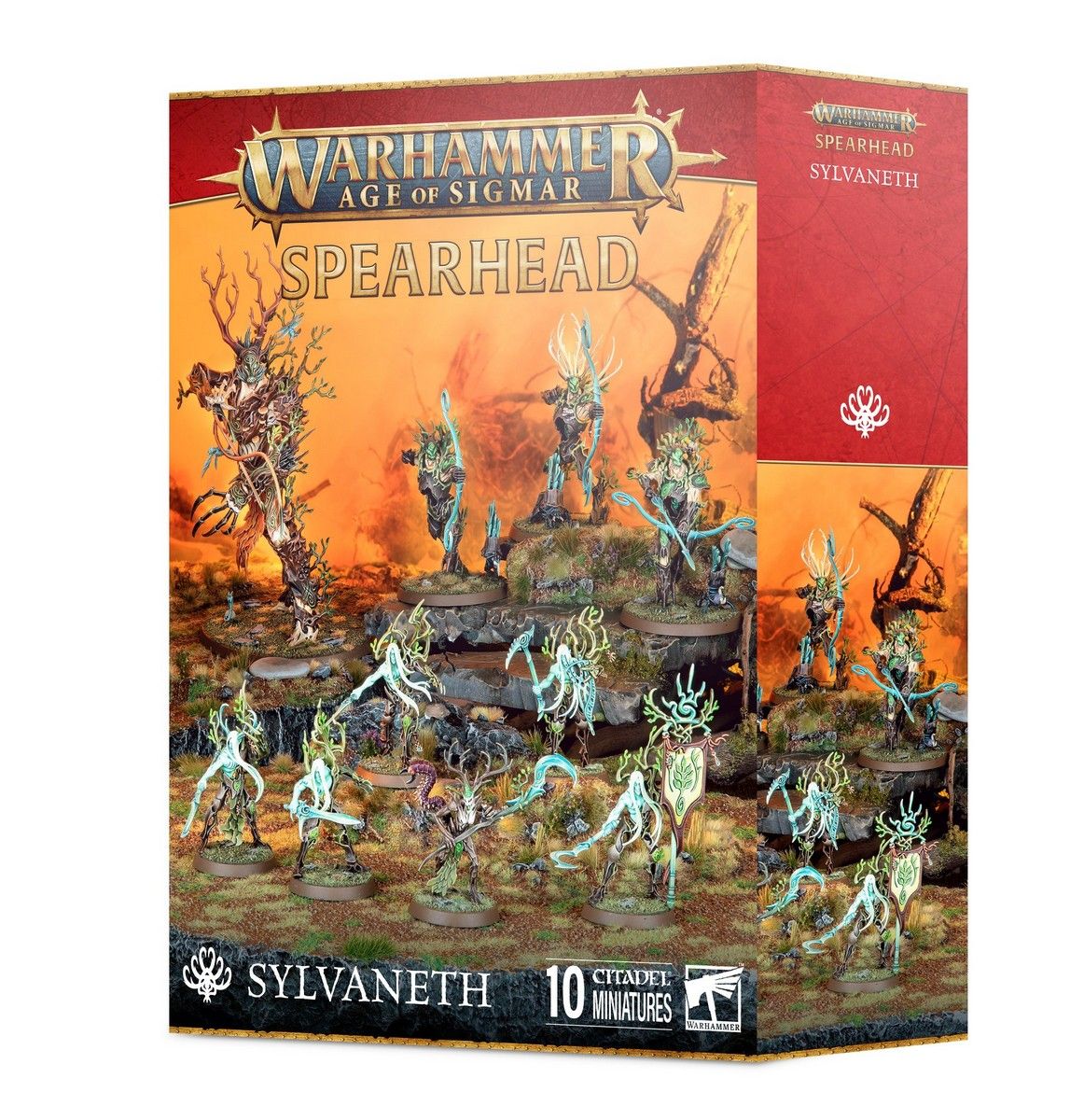 Games Workshop 99120204016" Age Of Sigmar Sylvaneth Tree-Revenants Figura De Acción