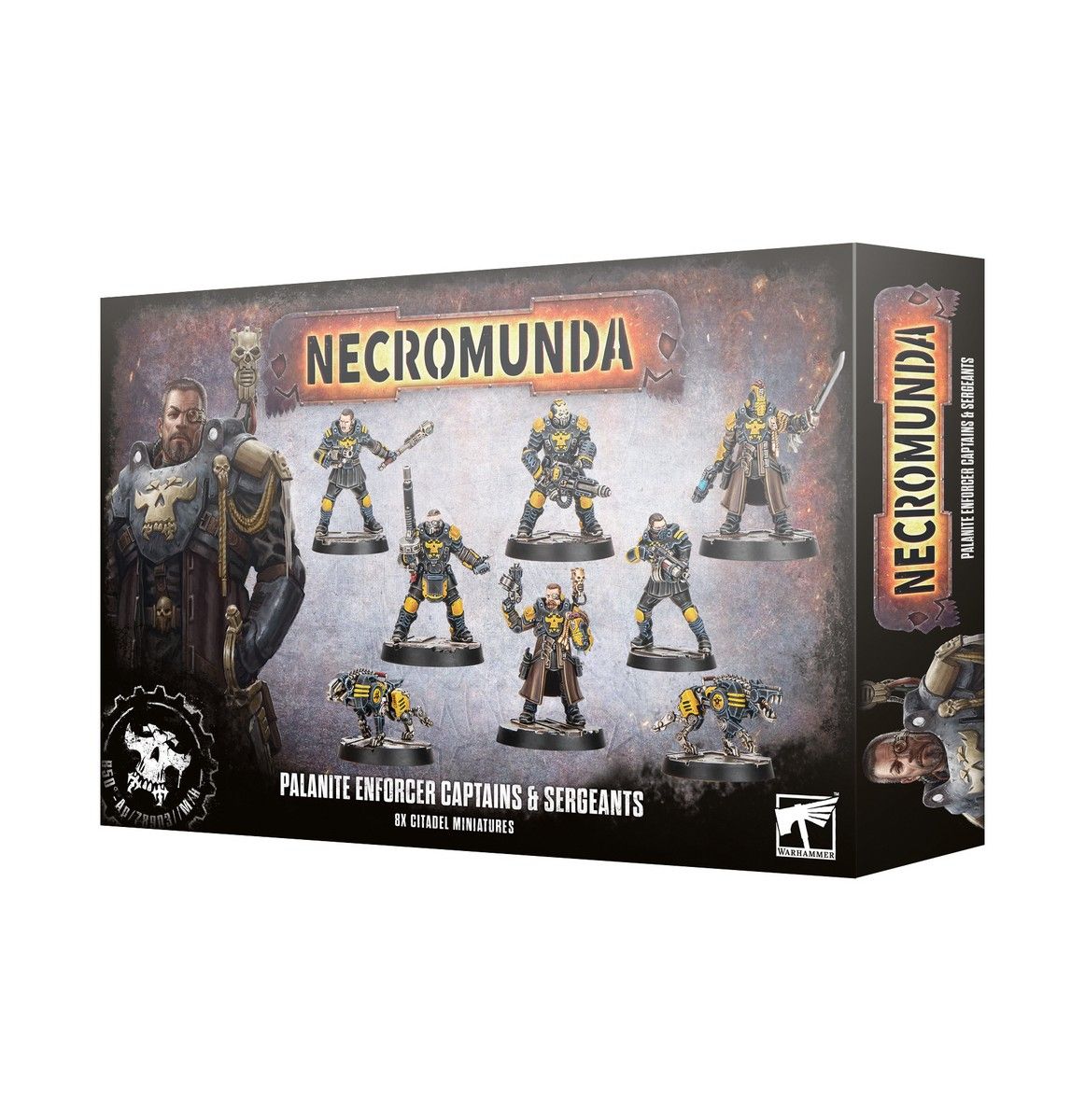 Games Workshop - Necromunda - Squat Ironhead Prospectors Gang Dice - 8