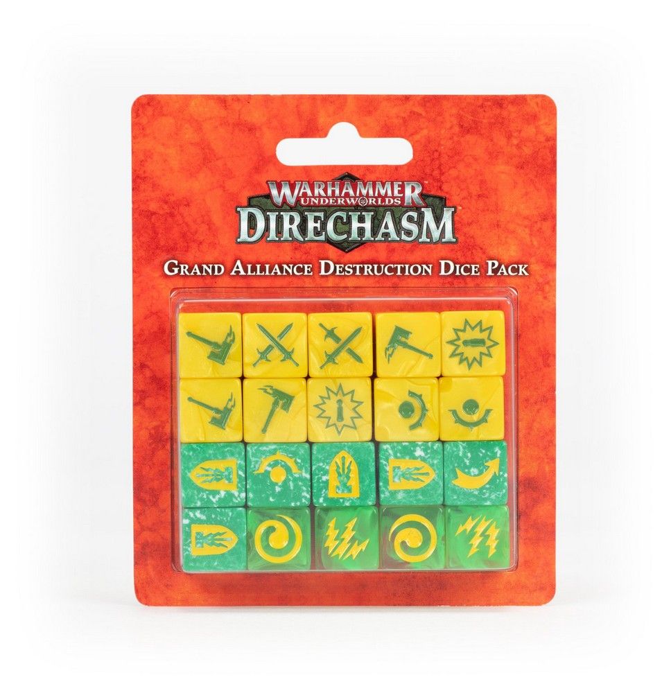 Warhammer Underworld: Grand Alliance Destruction Dice Pack Warhammer Underworld: Grand Alliance Destruction Dice Pack