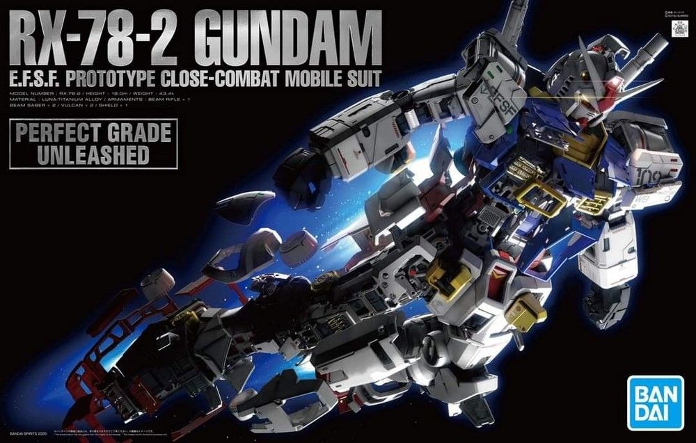 PG Unleashed 1/60 RX-78-2 Gundam | Wayland Games