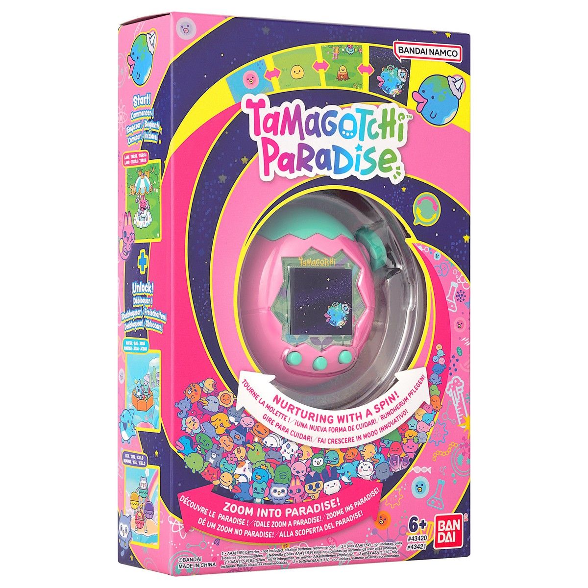 Tamagotchi Paradise - Land (Pink) Bandai 43421 | Wayland Games