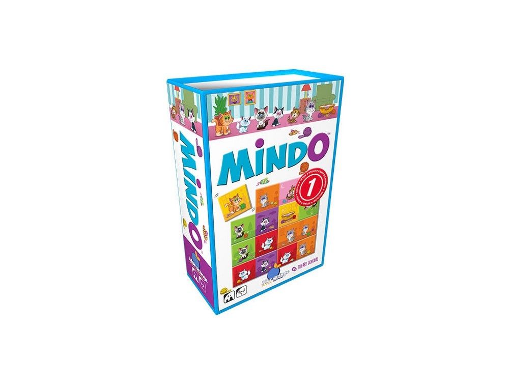 Blue Orange Mindo Chat - Gioco Da Tavolo Rompicapo, 60 Sfide, Per 1 Giocatore O In Compagnia, Multicolore