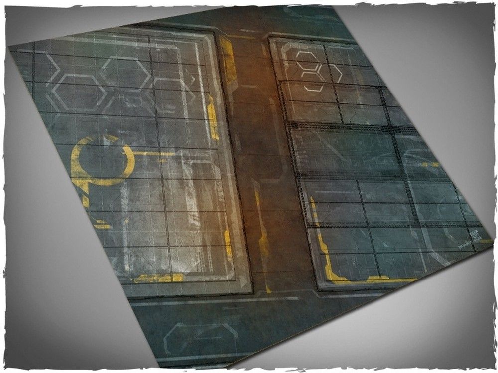 DeepCut Studio 3ft x 3ft, NeoTokyo Theme Cloth Game Mat Wayland Games