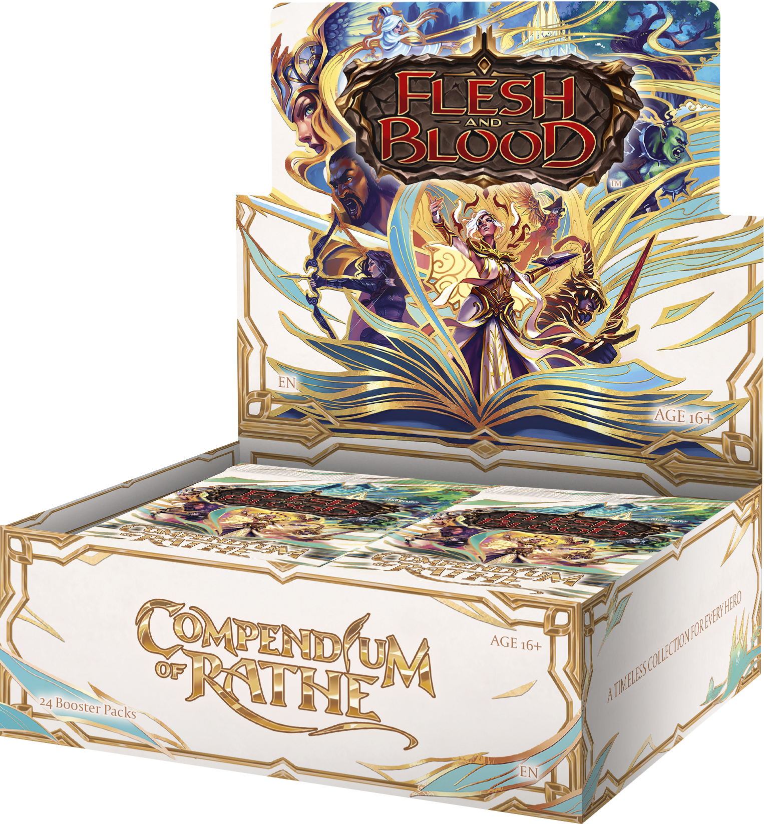 Flesh And Blood TCG: Compendium of Rathe - Booster Box | Wayland Games