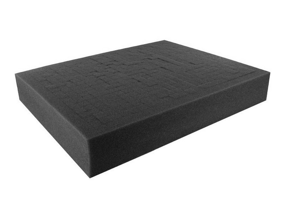 Feldherr FS050R 50 Mm Full-Size Raster-Schaumstoffeinlage – Individuell Anpassbar Für Transport & Aufbewahrung