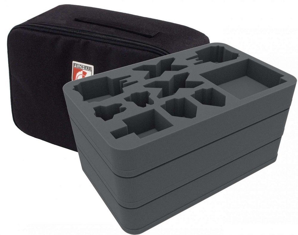 Archivo 3D gratis Dicebox con tapa y Dicetray para Feldherr mini 30mm alto·Objeto de impresión