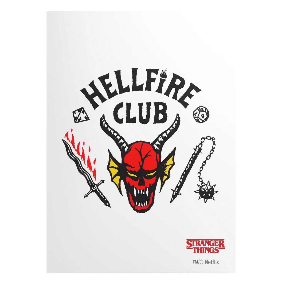 Gamegenic: Stranger Things - Hellfire Club Art Sleeves Hellfire Club