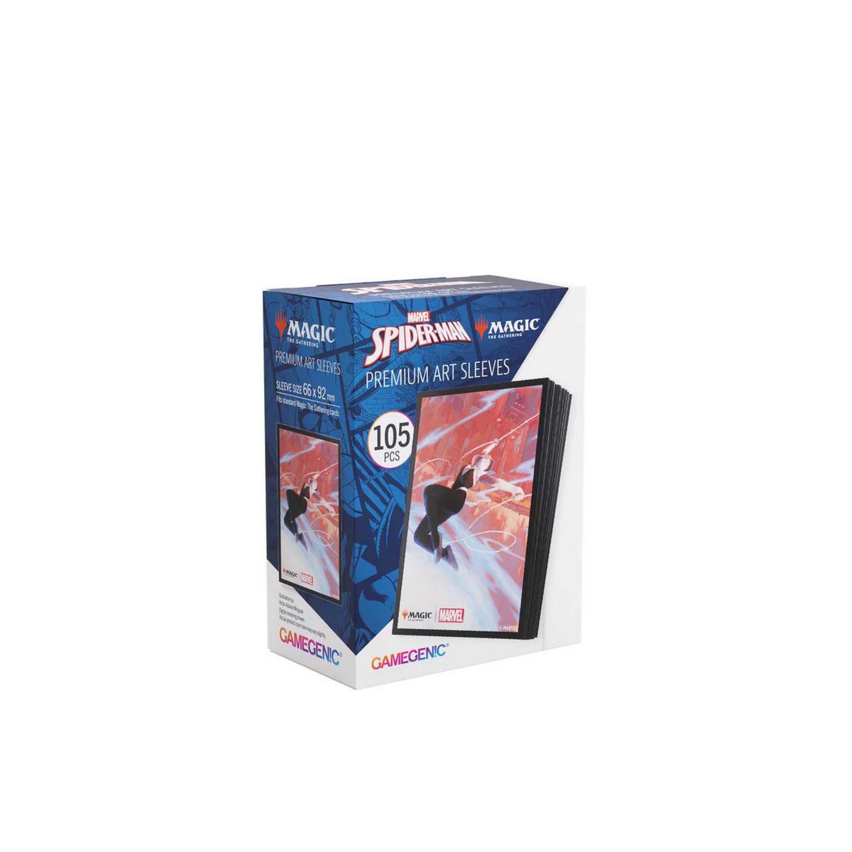 Gamegenic MTG Marvel's Spider-Man Premium Art Sleeves- Spider-Man Forest