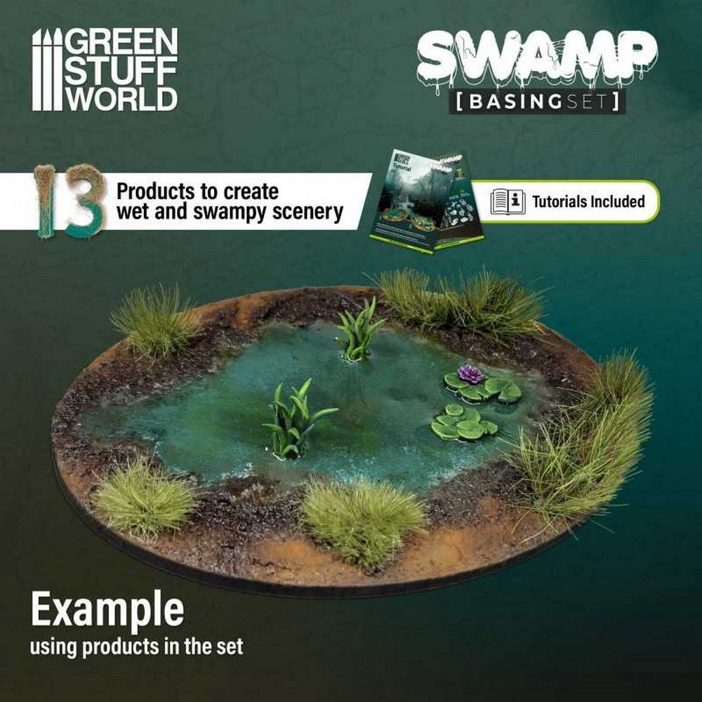 Green Stuff World - Kit de Soclage : Marécage