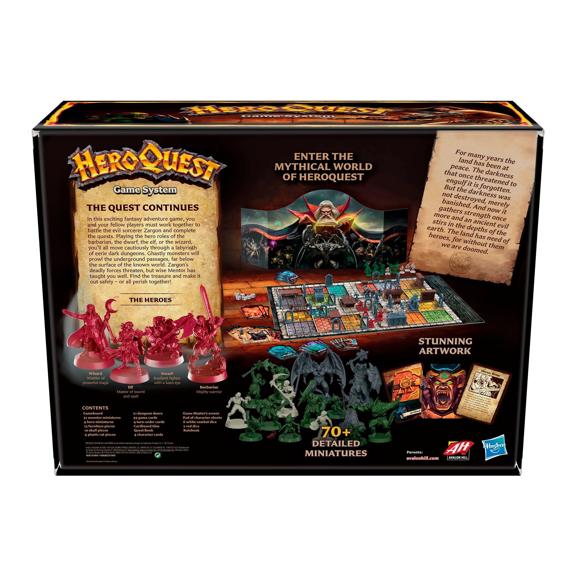 Heroquest 2021 - 4 Dread Warriors - Espansione Hasbro Avalon Hill - Nuovi - Foto 3