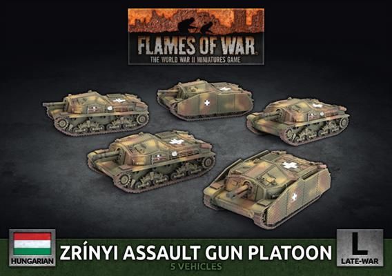 Battlefront Miniatures - Flames Of War: Hungarian: Zrinyi Assault Gun...