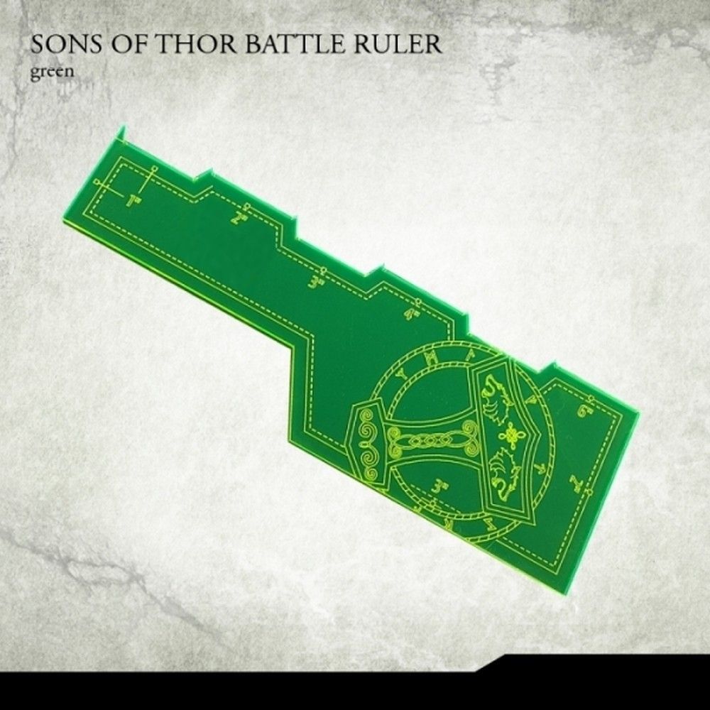 Sons of Thor Battle Ruler - Green Kromlech KRGA028 | Wayland Games