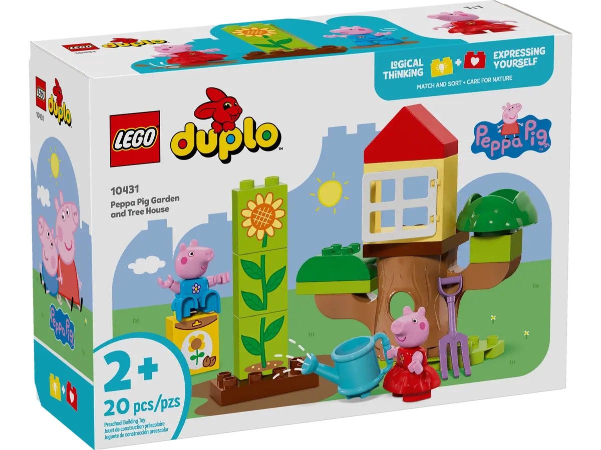 Peppa Pig Garden and Tree House LEGO Peppa Pig 10431 Wayland Games