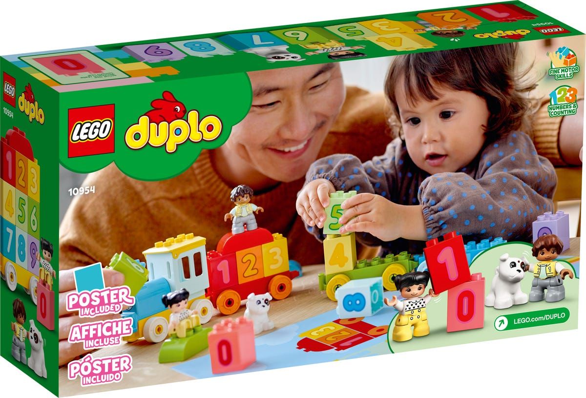 Number Train Learn To Count LEGO DUPLO 10954 LEGO 10954 Wayland Games