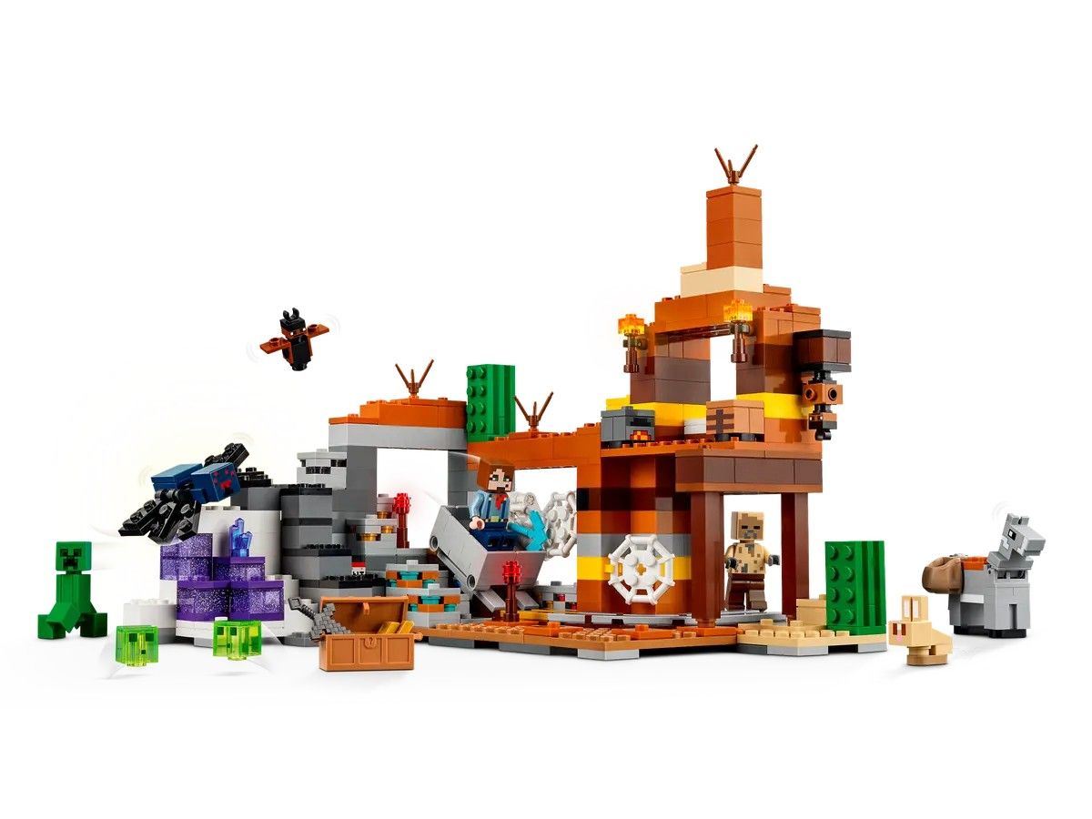 The Badlands Mineshaft LEGO Minecraft 21263 Wayland Games