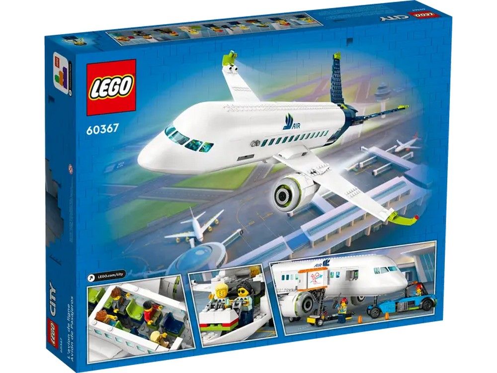 Passenger Airplane LEGO City 60367 Wayland Games