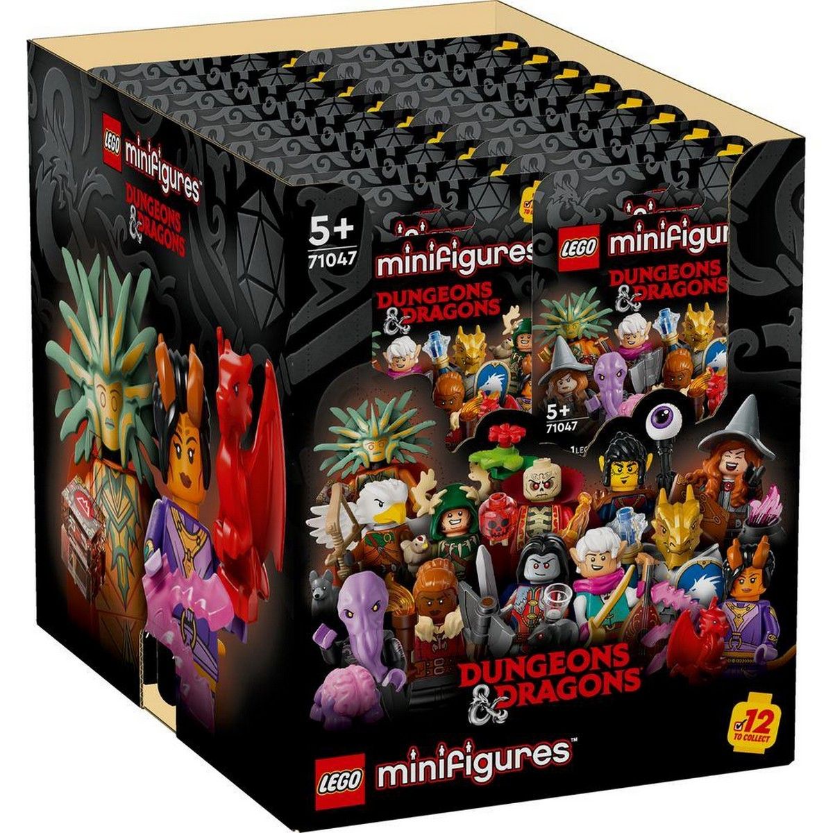 Minifigures Dungeons Dragons Booster Box LEGO Minifigures 71047 Wayland Games