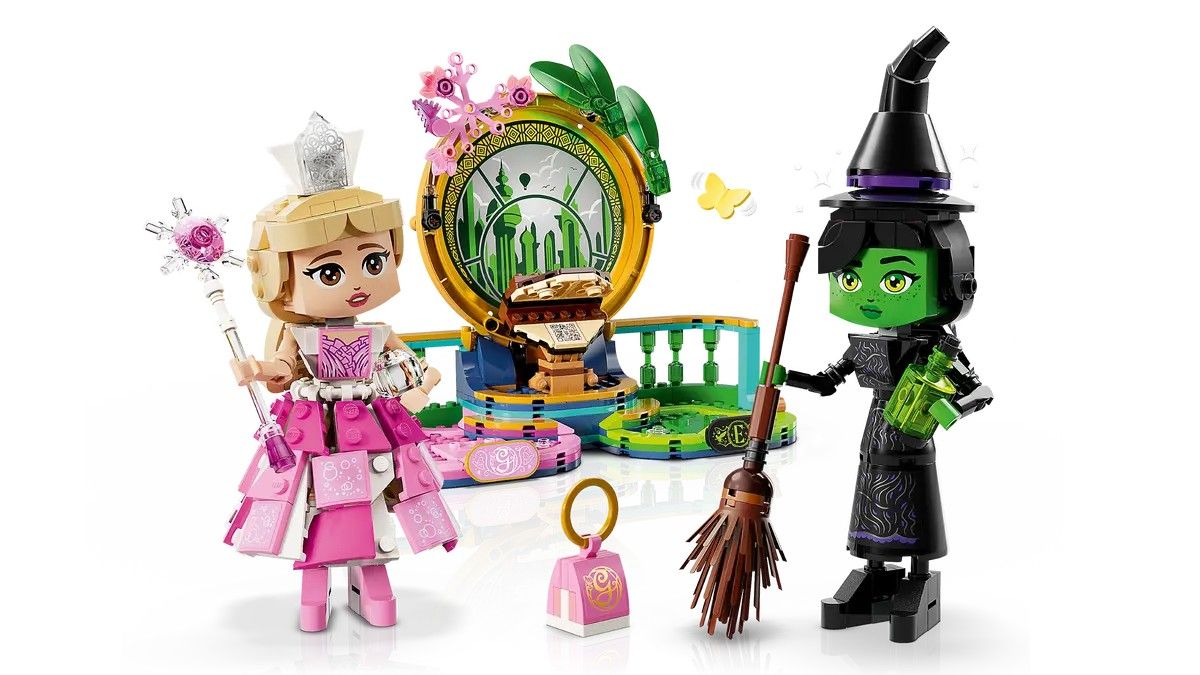 Elphaba Glinda Figures LEGO Wicked 75682 Wayland Games