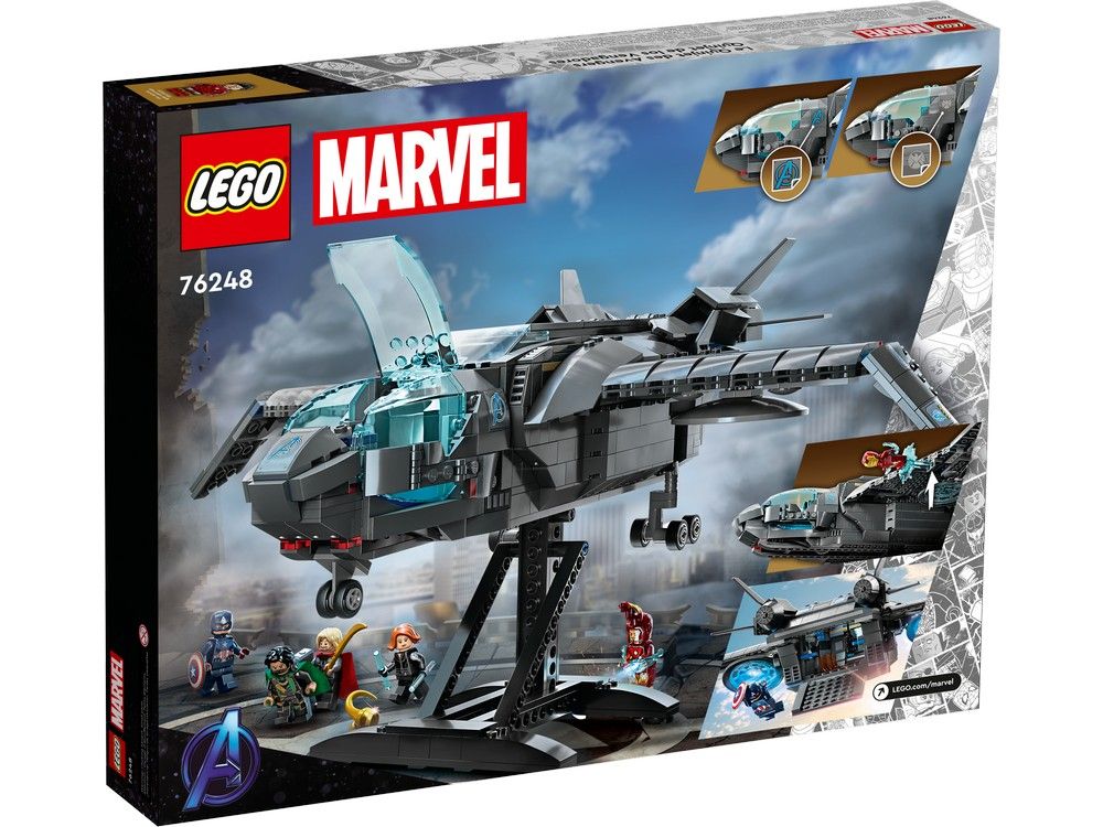 Lego avengers quinjet discount