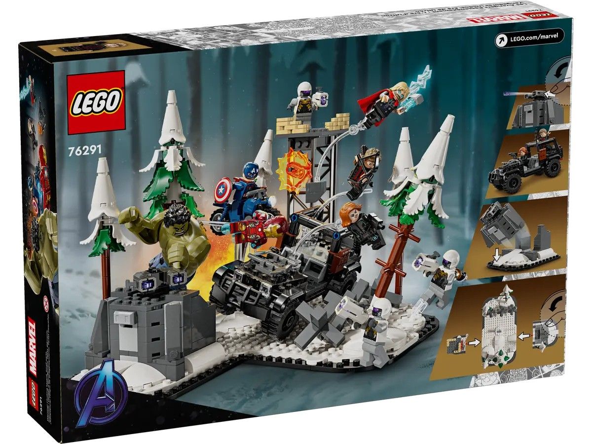The Avengers Assemble Age of Ultron LEGO Marvel 76291 Wayland Games