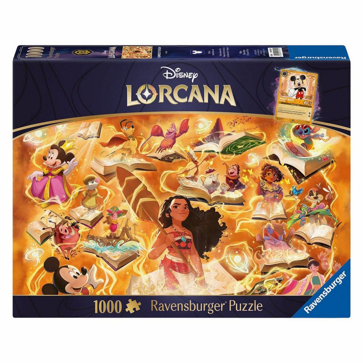 Disney Lorcana: Glimmers of the Realm Puzzle: Amber Ravensburger ...