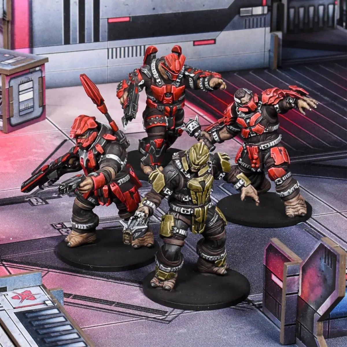 HALO FLASHPOINT UNSC BASE TERRAIN SET Gioco Da Tavolo Mantic