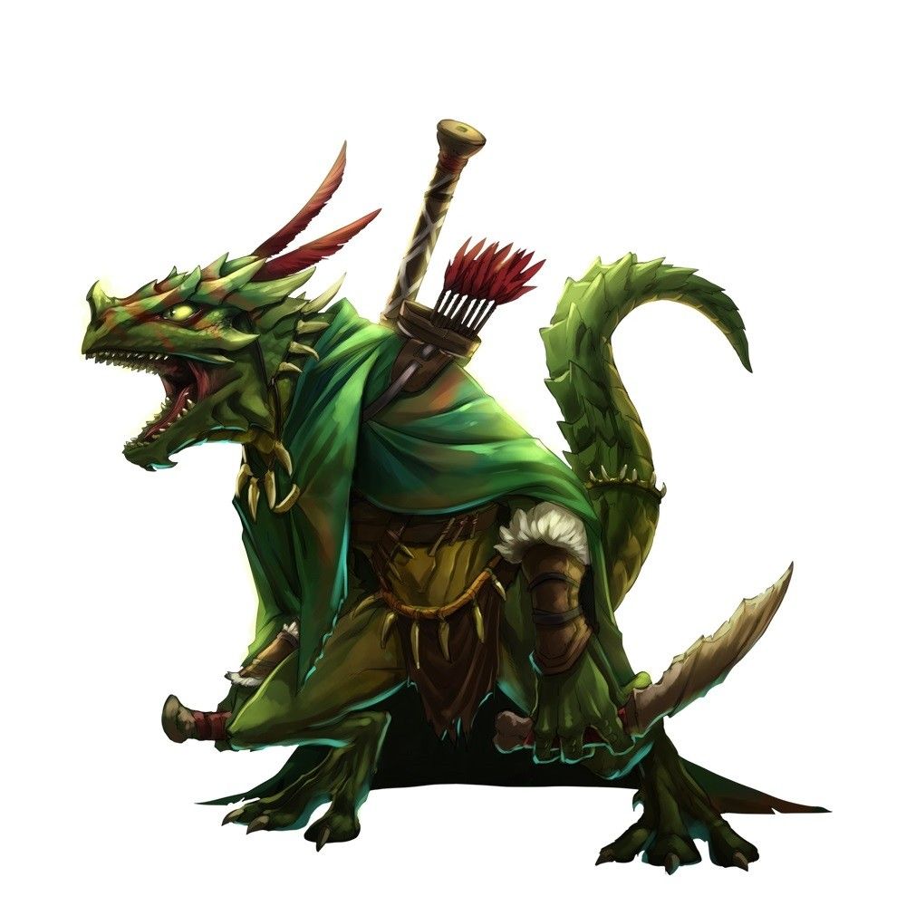 Mantic Kings Of War 2E Artaki / Gekkotah Clutch Warden - Resin Tabletop Miniature (Unassembled)